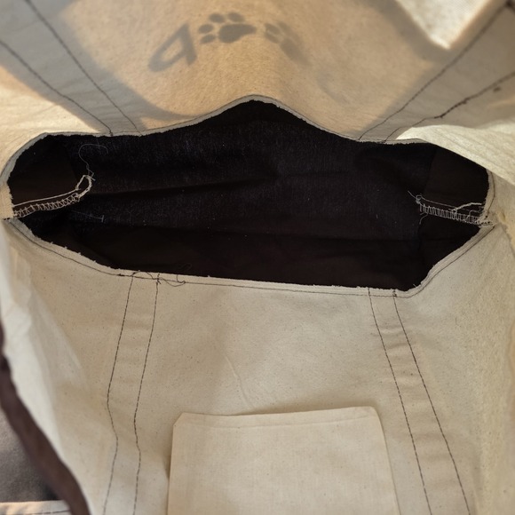 Tote bag is a Medium-duty canvas Jeep And Paws - Picture 4 of 6